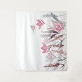 Waterverf bloemen wandkleed (Voorkant)