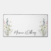 waterverf Bloemen Wildbloemen gepersonaliseerd wit Bureaumat (Voorkant)