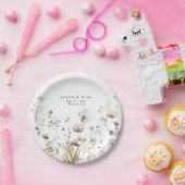 Waterverf Bloemen Wildflower Papier Bord (Feest)