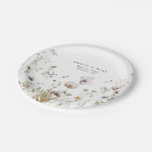 Waterverf Bloemen Wildflower Papier Bord (Gekanteld)