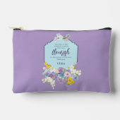 Waterverf Bloemenbijbelvers gepersonaliseerd Etui (Voorkant)