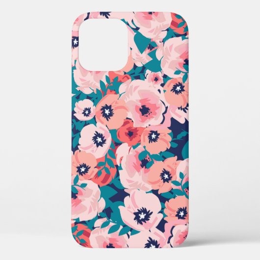 Waterverf Bloemenboeket: Pioenrozen. Case-Mate iPhone Case (Achterkant)