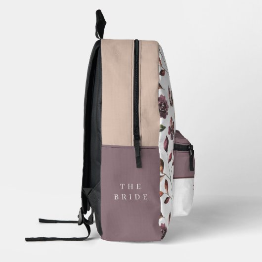 Waterverf Bloemenbruid Rugzak (Links)