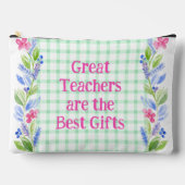 Waterverf Bloemencheque Docenten zijn Beste Gift L Etui (Voorkant)