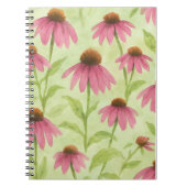 Waterverf Bloemenconeflower Notitieboek (Voorkant)