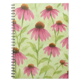 Waterverf Bloemenconeflower Notitieboek