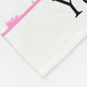  Waterverf Bloemendeken – Cadeau Fleece Deken (Hoek)