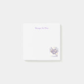 Waterverf Bloemenenvelop - Schattige Post-it® Notes (Voorkant)