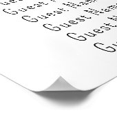 Waterverf bloemenkar - Zitting Grafiek Foam Board Poster (Hoek)