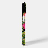 Waterverf bloemenpioen Monogram Case-Mate iPhone Case (Achterkant / Rechts)