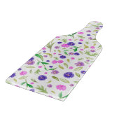 Waterverf Bloemenplank – Cadeau voor Pas getrouwd  Snijplank (Hoek)