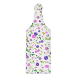 Waterverf Bloemenplank – Cadeau voor Pas getrouwd  Snijplank