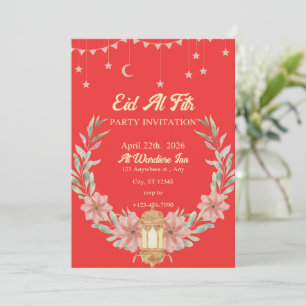 Waterverf bloemenrode achtergrond kaart