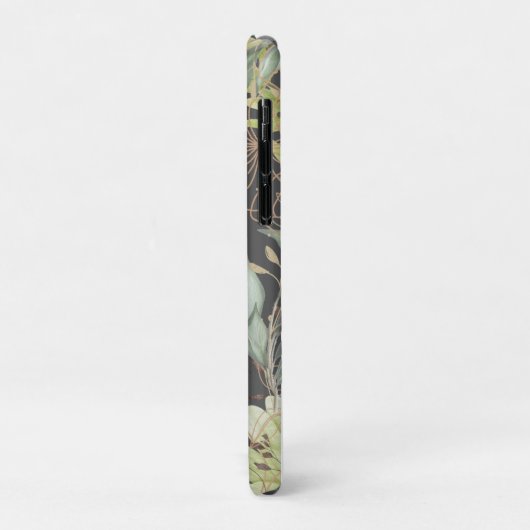 Waterverf bloemenschrift, Case-Mate iPhone case (Achterkant/links)