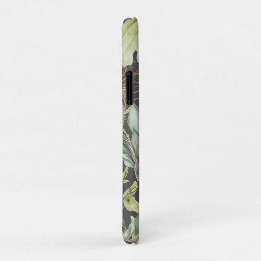 Waterverf bloemenschrift, Case-Mate iPhone case (Achterkant/rechts)