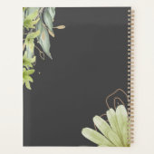 Waterverf bloemenschrift, planner (Achterkant)