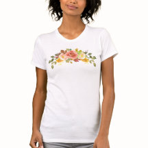 Waterverf bloemenspray mooi  land