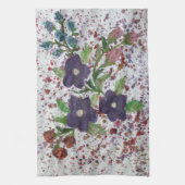  waterverf bloementheedoek theedoek (Verticaal)