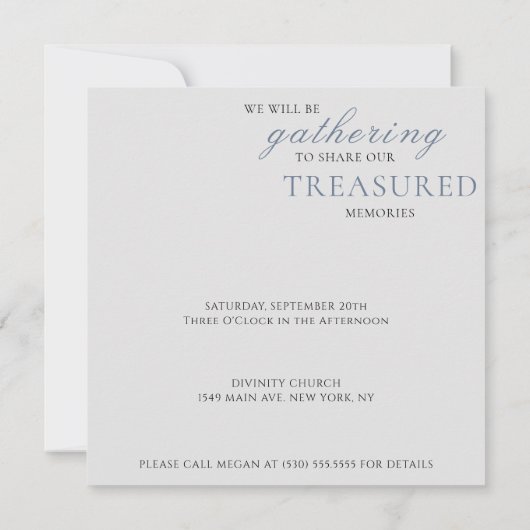 Waterverf Bloemenviering van het leven Foto Kaart (Achterkant)