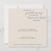 Waterverf Bloemenviering van het leven Foto Kaart (Achterkant)