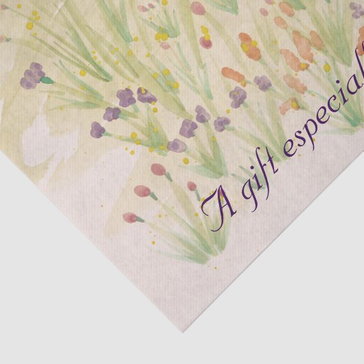  waterverf bloemenweefselpapier tissuepapier (Detail)