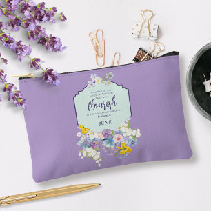 Waterverf Bloemgeschrift vers gepersonaliseerd Etui