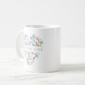 Waterverf Bloemhart Beste Moeder Ooit Koffiemok (Voorkant links)