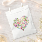 Waterverf Bloemhart Liefde Roze Speciaal Plezier Bedankzakje (Geknipt)