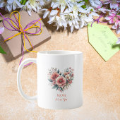 Waterverf Bloemhart Moederdag Koffiemok
