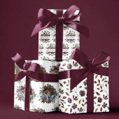 Waterverf Bloemige Huwelijk Inpakpapier Vellen