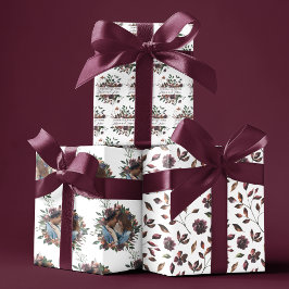 Waterverf Bloemige Huwelijk Inpakpapier Vellen