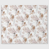 Waterverf Bloemige Inpakpapier Vellen (Vlak)