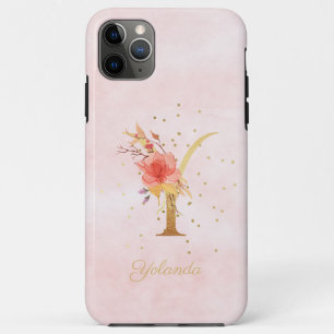 Waterverf Bloemige Monogram Naam Initiaal Y Letter Case-Mate iPhone Case