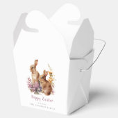 Waterverf Bloemige Pasen Favoriet Dozen Bedankdoosjes (Geopend)