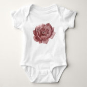 Waterverf Bloemkleding Roze Romper (Voorkant)