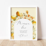 Waterverf bloemkool citroen Mimosa bar Poster<br><div class="desc">Waterverf bloemkool citroen Mimosa bar Poster Matching items available.</div>