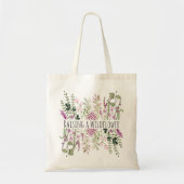 Waterverf Bloemkwekerij Wilde bloemen Mam Gift Tote Bag (Voorkant)