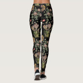 waterverf bloemmotief 2508 leggings (Achterkant)