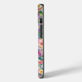 Waterverf bloemmotief, bloemenachtergrond Case-Mate iPhone case (Achterkant / Links)