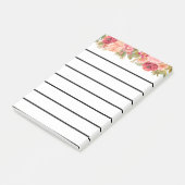 Waterverf Bloemmotief Post-it® Notes (Schuin)