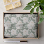 Waterverf Bloemmotief Tissuepapier (Geschenk)