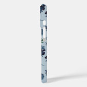 Waterverf bloempatroon - Klassiek blauw - Indigo Case-Mate iPhone Case (Achterkant / Links)
