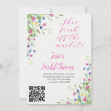 Waterverf Bloempot Bruiloft Tuinfeest