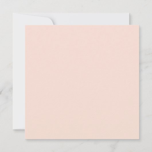 Waterverf Bloemrijke Greenery Krans Bruidsthee Kaart (Achterkant)