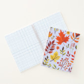 Waterverf bloemspiraalgebonden notitieboek (Binnen)