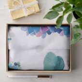 waterverf bloemstuk tissuepapier (Geschenk)