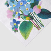 waterverf bloemstuk tissuepapier (Detail)