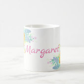 Waterverf Bloemventilator Mok (Center)