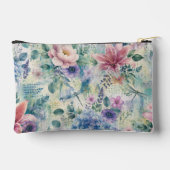 Waterverf Bloemvlinderpatroon Etui (Achterkant)