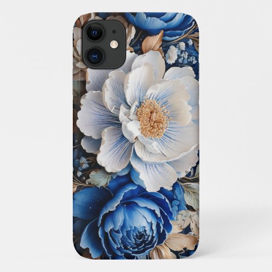 Waterverf Bloesembloemen Case-Mate iPhone Case (Achterkant)